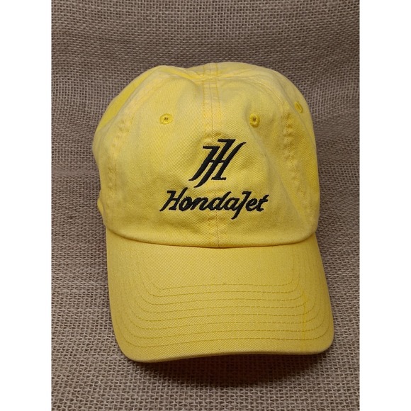American Needle Other - America Needle Yellow HondaJet Honda‎ Aircraft Company Hat Baseball Cap